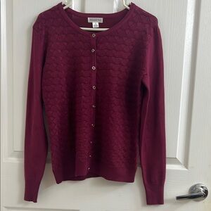 Women's Burgundy Sweater